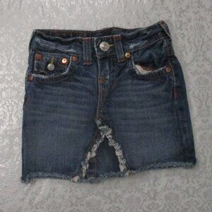 TRUE RELIGION Lola Girls Mini Skirt Size 6